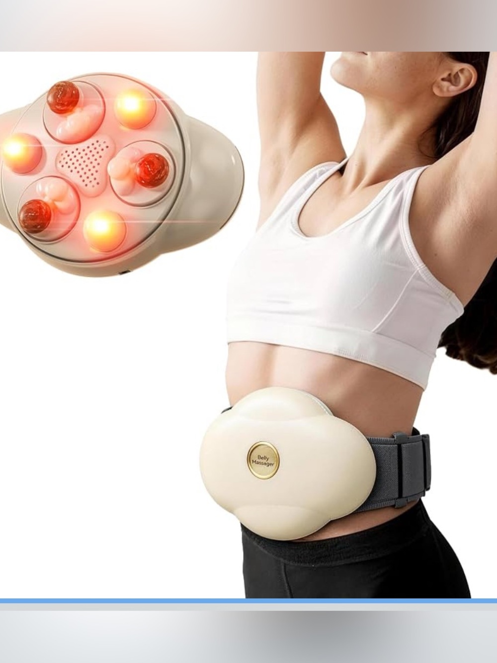 Abdominal Massager with Heat like new condition